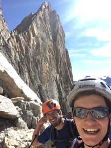 La face Nord de l'Aiguille Dibona