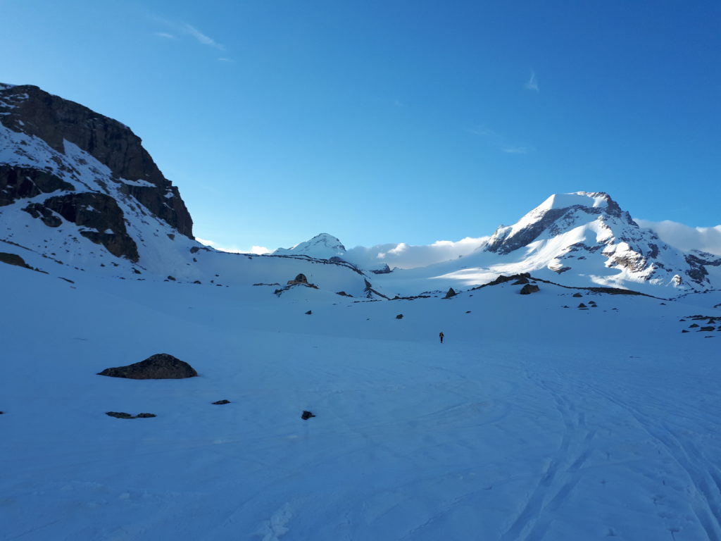 Grand Paradis - Arrivée au refuge