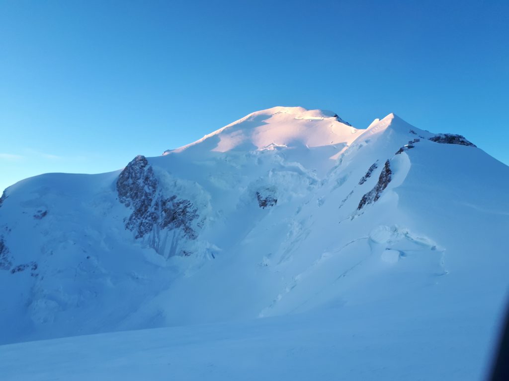 Le Mont Blanc au soleil