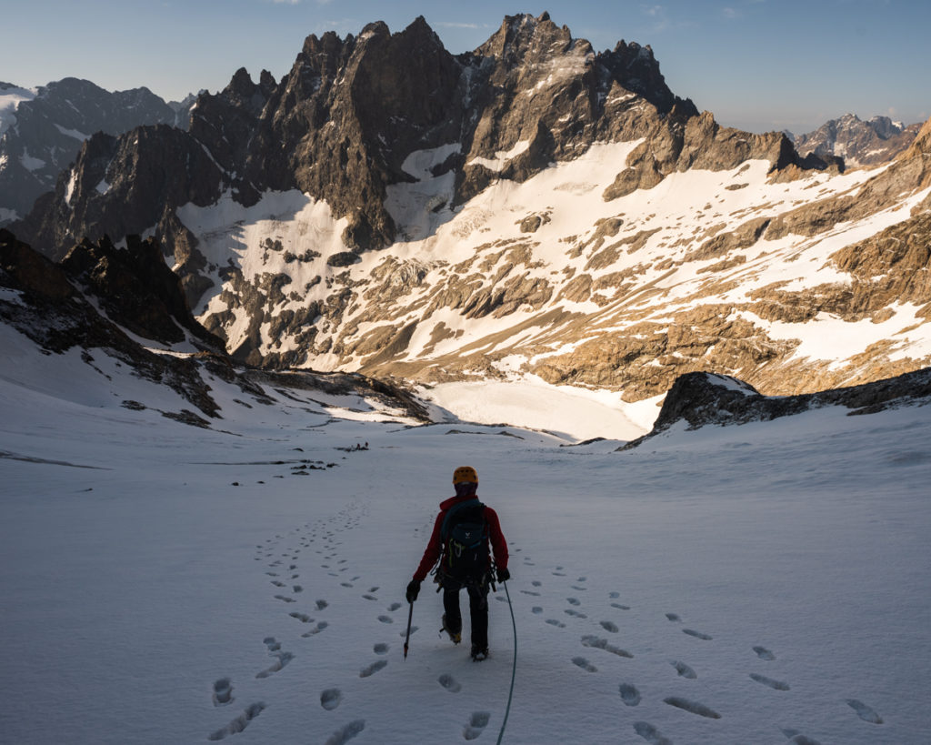 Descente Refuge du Pavé