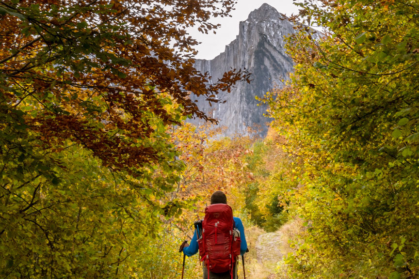 alpinisme à l'automne