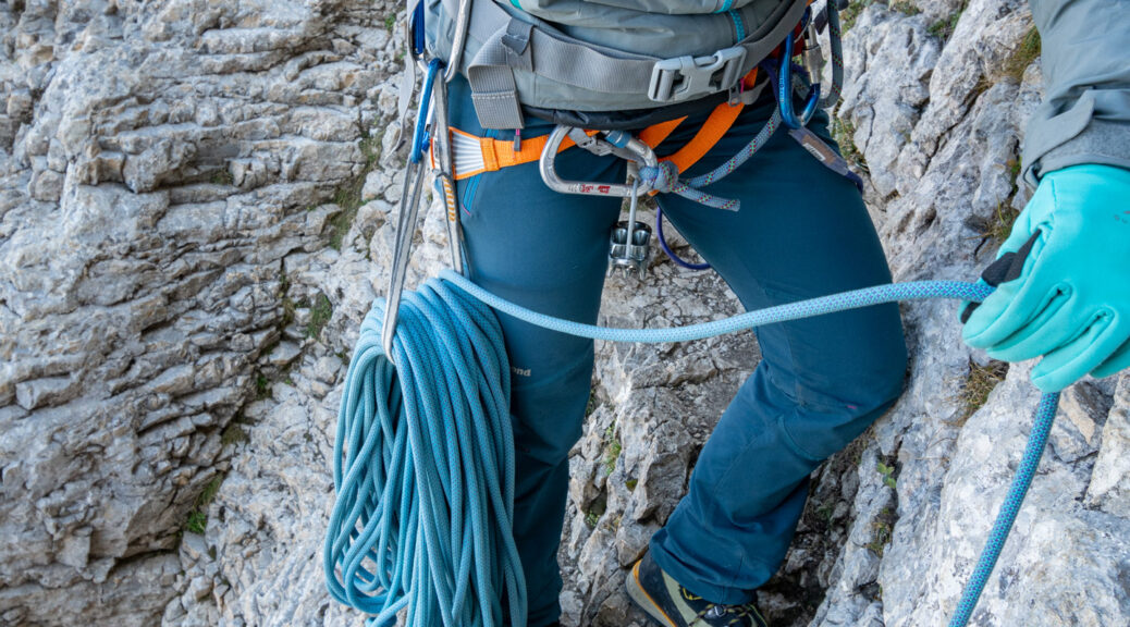 descendre en rappel avec oreille de cocker