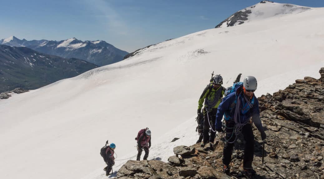 Stage initiation alpinisme